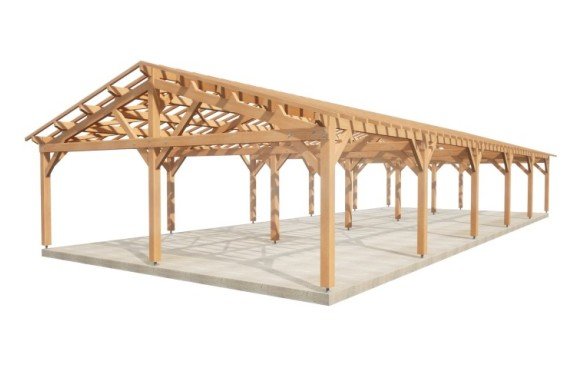 Hangars et Bâtiment – 2 pans Classique